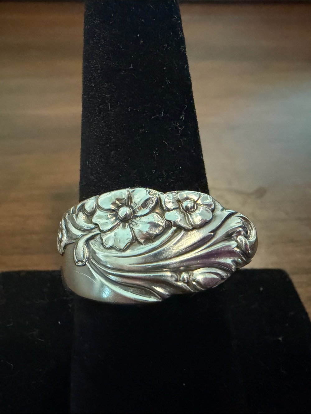 Evening Star Spoon Ring